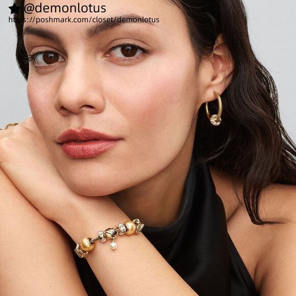 Pandora Treated Freshwater Cultured Baroque Pearl Mum Dangle Charm - Picture 7 of 7